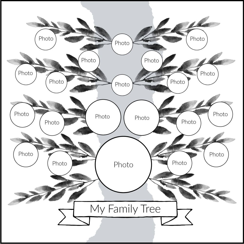 Family Tree Scrapbook Templates to Commemorate Your Ancestry